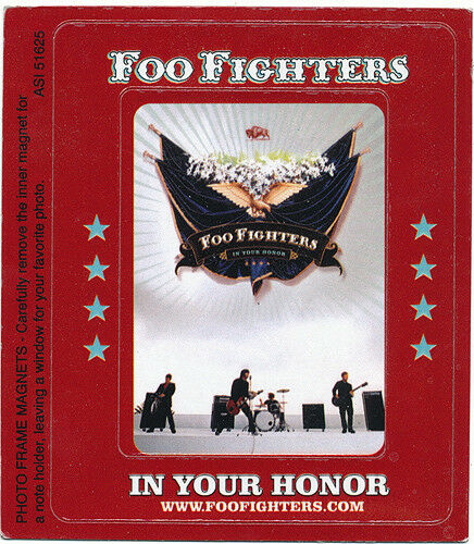 Foo Fighters In Your Honor Rare Promo Magnet 2005
