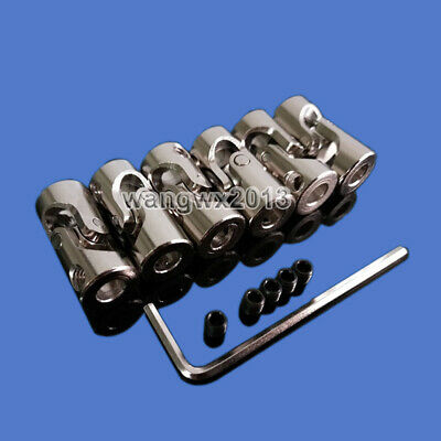 2/3/4/5/6/8/10mm Boat Car Shaft Coupler Motor Connector Universal Joint Coupling