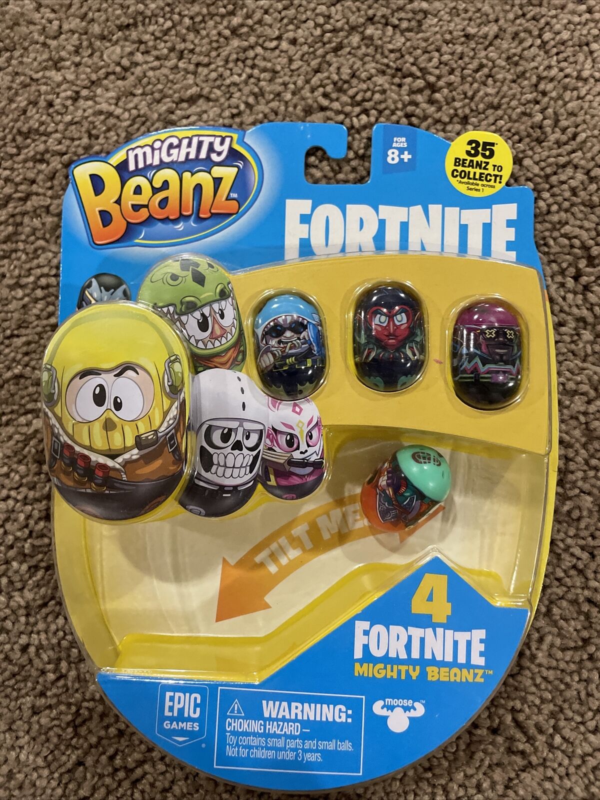 *sealed* Fortnite Mighty Beanz Lot Of 4 Epic Games New🔥🔥