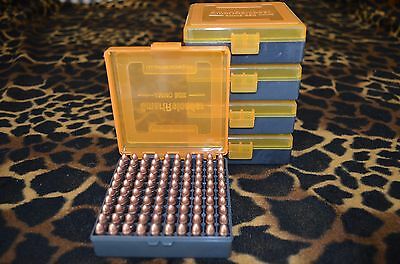 22 Lr Ammo Case / Box  / (5 Pack) Capacity Storage 100 Rounds Per Box (no Ammo)